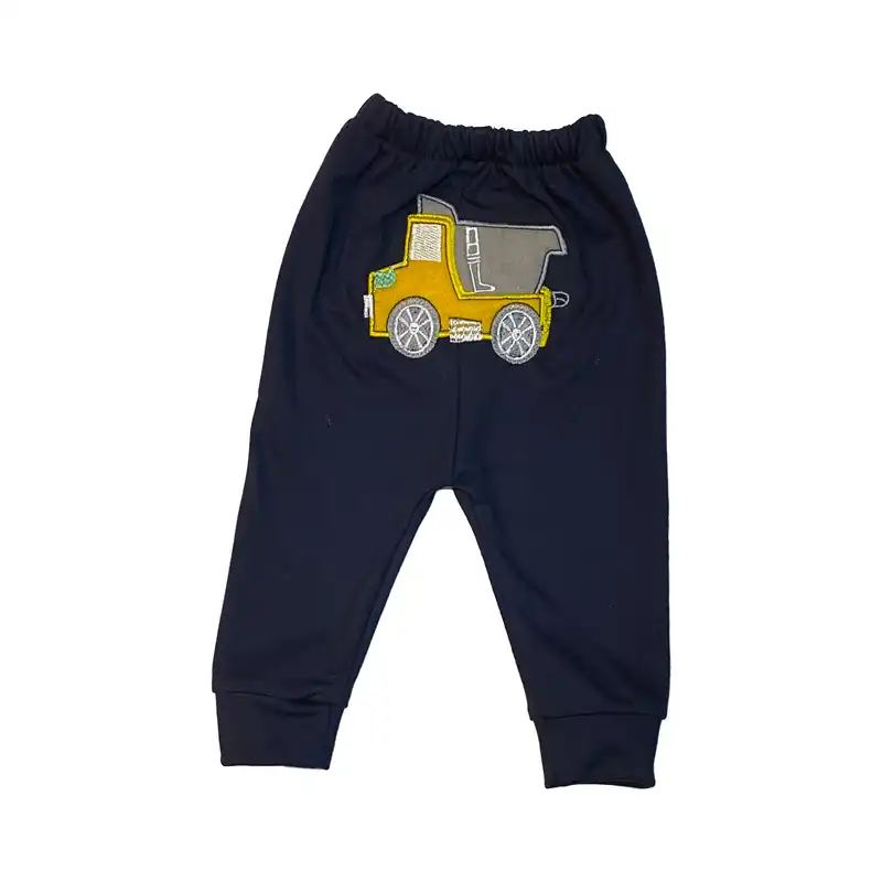 ست 3 تکه لباس نوزادی مدل مکانیکی MY TRUCK کد 170