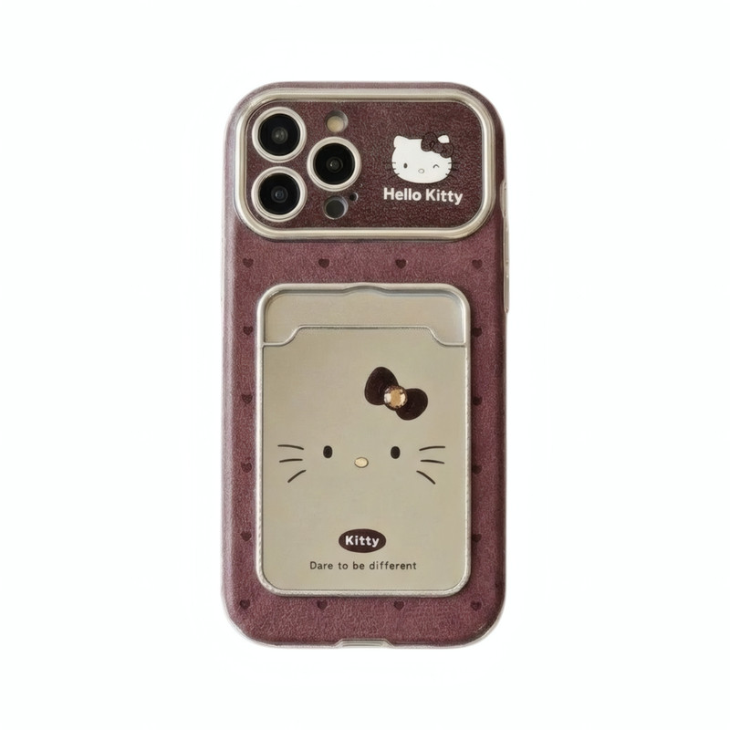 کاور مدل Kittywine مناسب برای گوشی موبایل اپل iPhone 13 Pro به همراه بند آویز