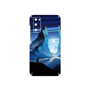 MAHOOT Blue Mountains Digital Art Cover Sticker for Samsung Galaxy S20 FE