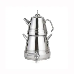 ست کتری و قوری ریور کد DH2174 گنجایش کتری 3 لیتر گنجایش قوری 1 لیتر