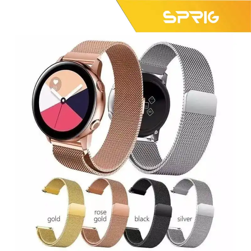 بند اسپریگ مدل Milanese مناسب برای ساعت هوشمند سامسونگ Galaxy Watch 5 40mm / Watch 5 44mm / Watch 5 pro 45mm