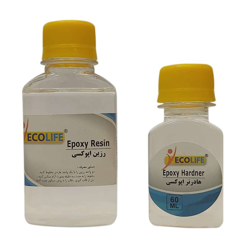 رزین اپوکسی اکولایف مدل هادرنر حجم 180 گرم مجموعه 2 عددی رزین اپوکسی اکولایف مدل هادرنر حجم 180 گرم مجموعه 2 عددی