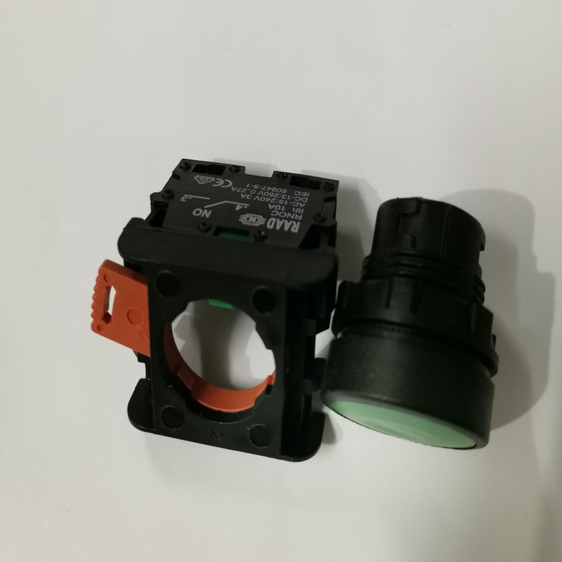 سوئیچ پوش باتن آسانسور رعد مدل 001