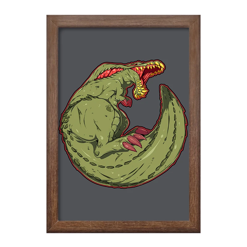 تابلو خندالو طرح بازی شکارچی هیولا (Monster Hunter) کد 33232