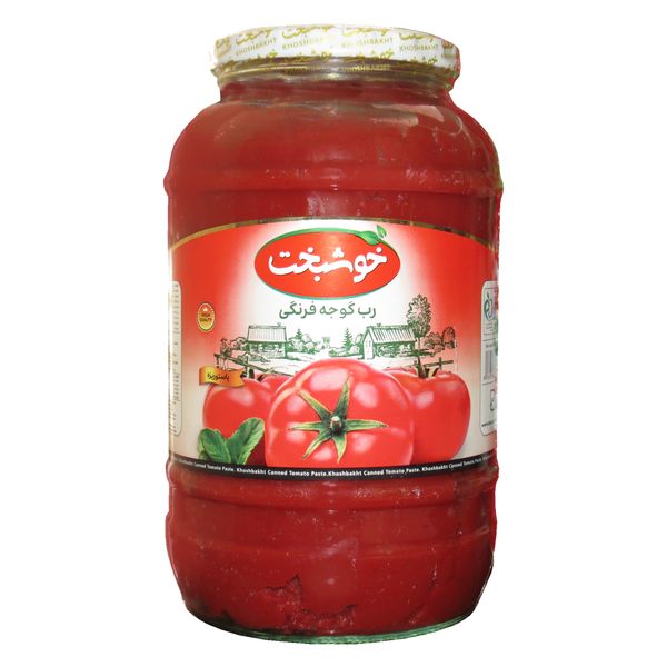 رب گوجه فرنگی خوشبخت - 1500 گرم 