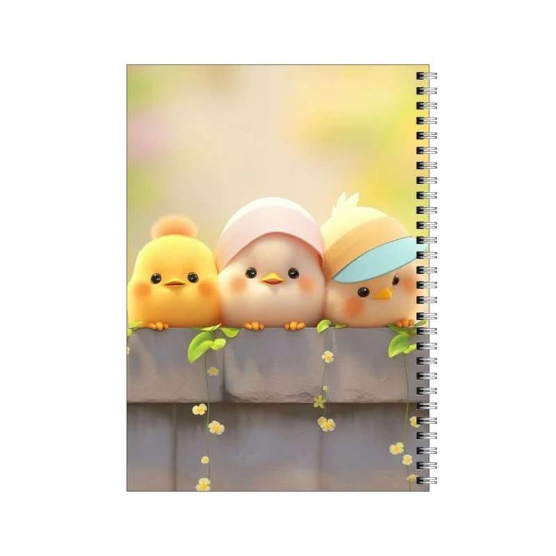 دفتر مشق 80 برگ بامبیلیپ طرح جوجه کیوت فانتزی کد 8251895