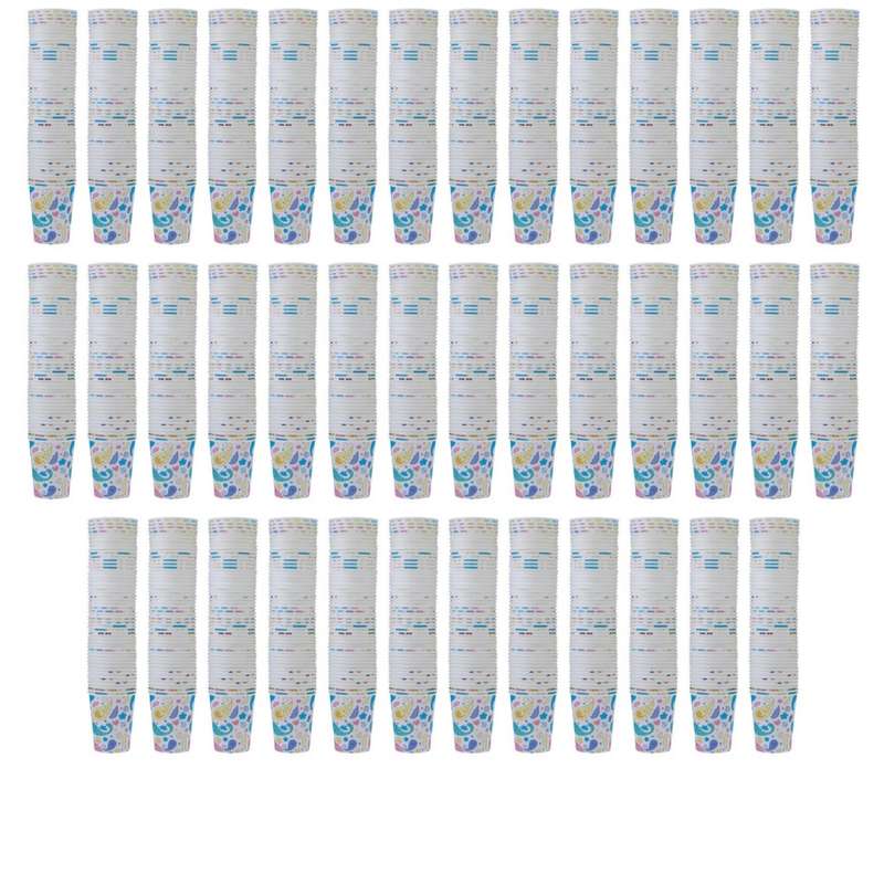 لیوان یکبار مصرف کاغذی مدل V 220 بسته 2000 عددی