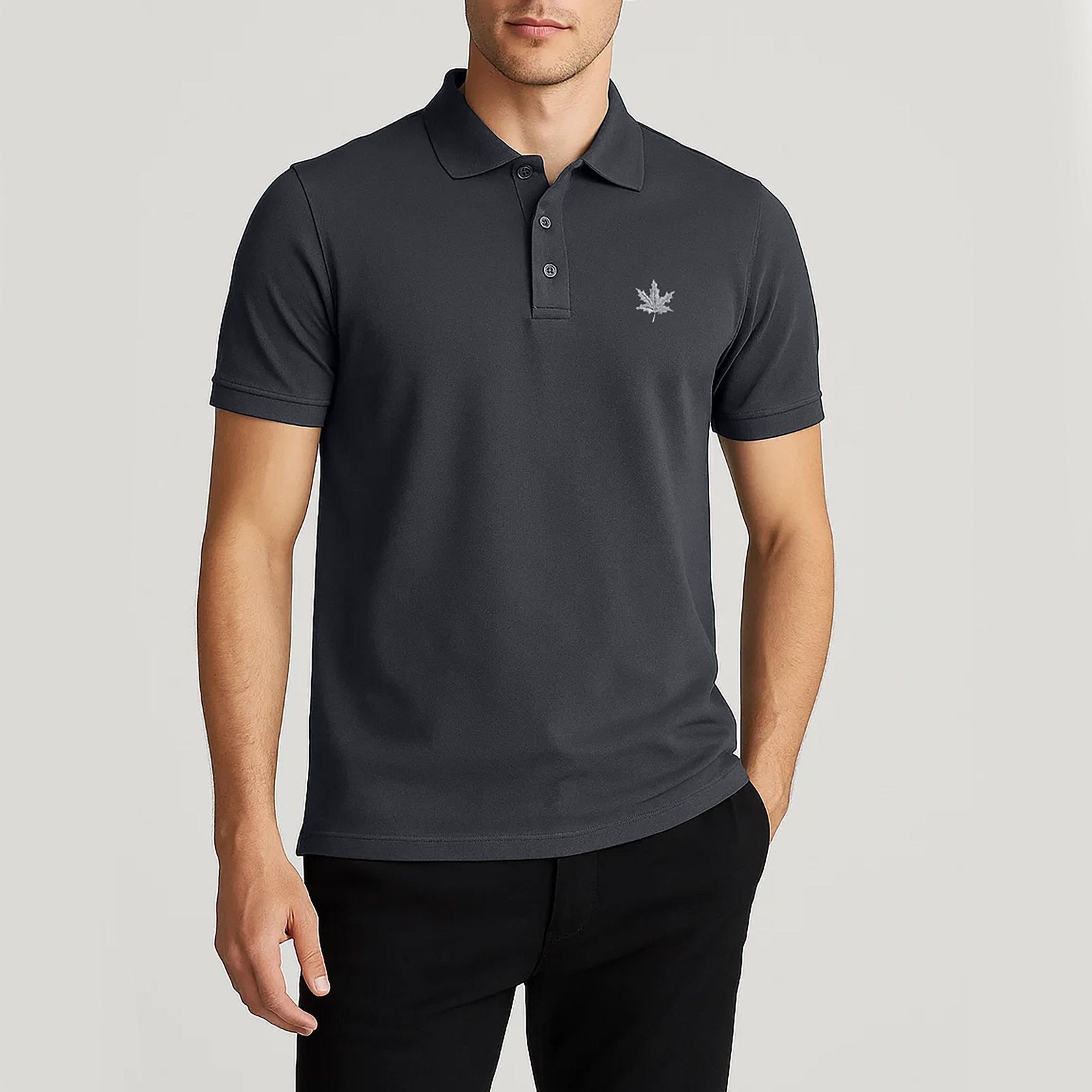 پولوشرت آستین کوتاه مردانه تریکو پاییزان مدل PB300 - - 40