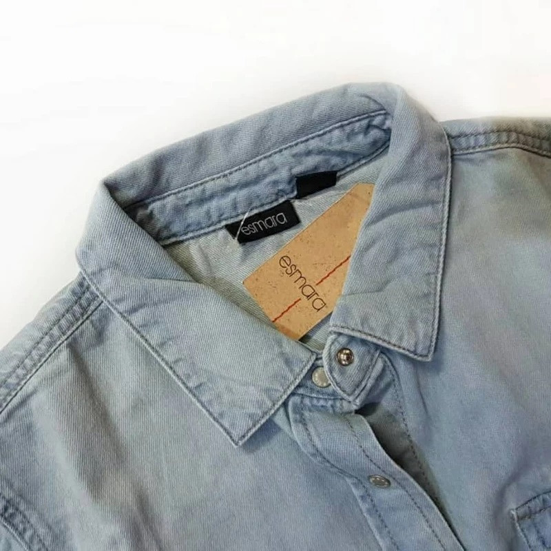 شومیز آستین بلند زنانه اسمارا مدل جین سنگشور کد 1-281029