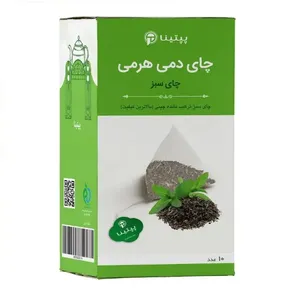 چای سبز خالص کیسه ای پپتینا بسته 10 عددی