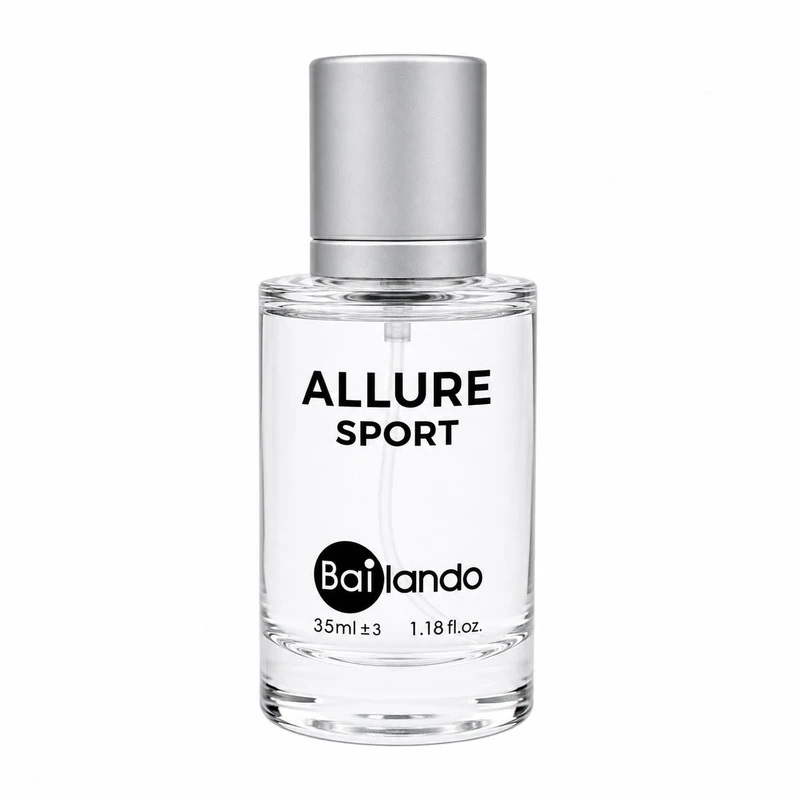 عطر جیبی مردانه بایلندو مدل Allure NB با رایحه تند و چوبی حجم 35 میلی لیتر