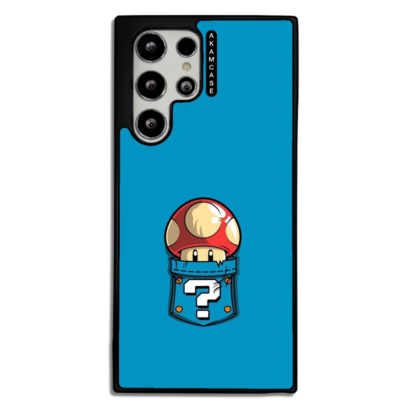 کاور آکام مدل AMC-WSGS22U-SUPER MARIO18 مناسب برای گوشی موبایل سامسونگ Galaxy S22 Ultra