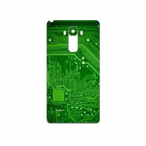 MAHOOT Green Printed Circuit Board Cover Sticker for LG G4 Stylus