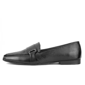 کفش زنانه پاتن چرم آفتاب مدل B42