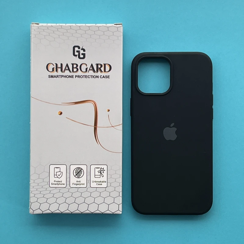  کاور قاب گارد مدل سیلیکونی ساده مناسب برای گوشی موبایل اپل IPhone 12 PROMAX