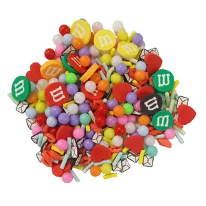 مهره دستبند مدل فيمو مرواريد بسته 150 عددي