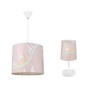 لوستر کودک مدل هپینس به همراه آباژور