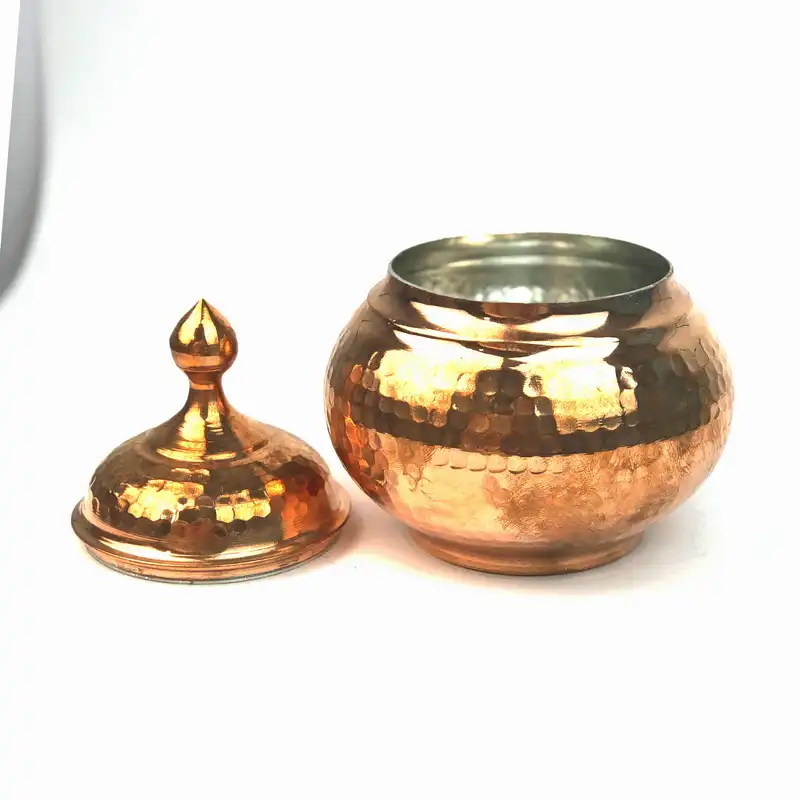 قندان مسی مدل گنبدی