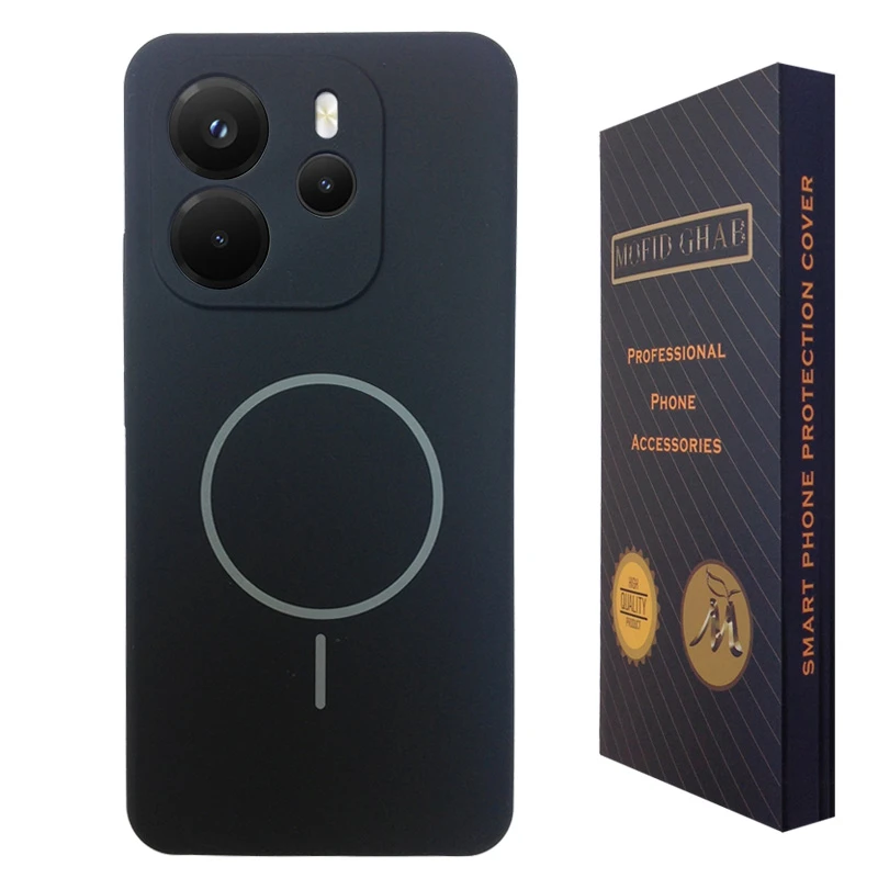 کاور  مفید قاب مدل سیلیکونی مناسب برای گوشی موبایل شیائومی Redmi Note 14 4G