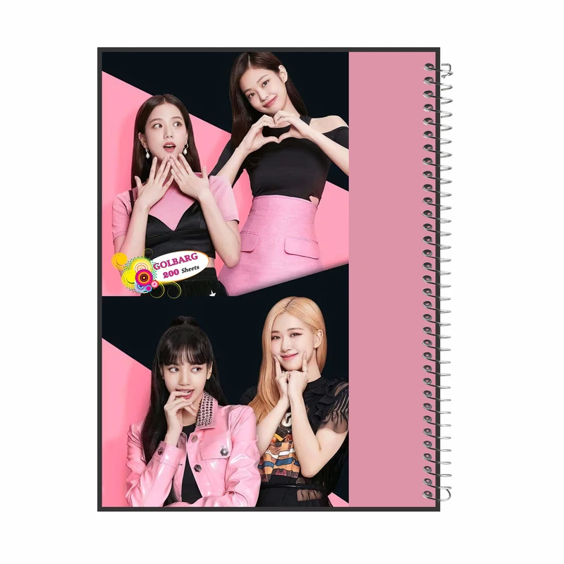 دفتر مشق 200 برگ گلبرگ طرح جیسو کد 500028