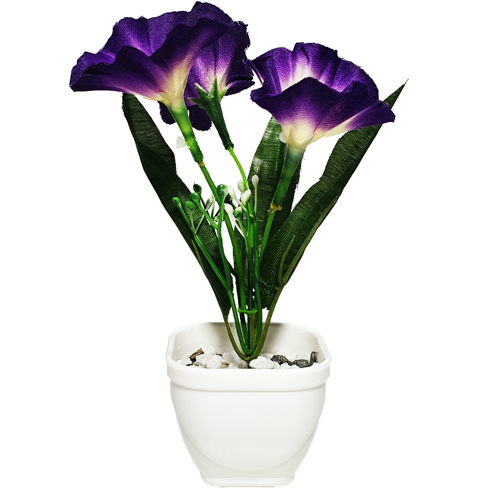نقد و بررسی گلدان به همراه گل مصنوعی مدل نیلوفر کد N03 توسط خریداران