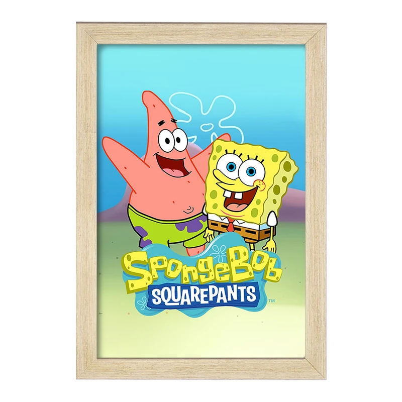 تابلو خندالو مدل باب اسفنجی و پاتریک کد 24719