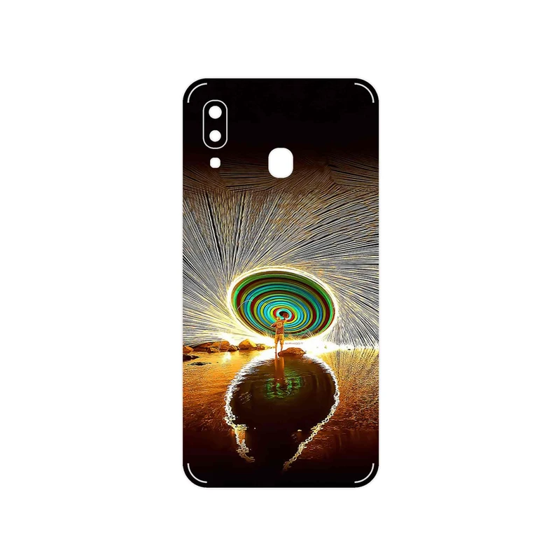 برچسب پوششی ماهوت مدل Night Light Fountain مناسب برای گوشی موبایل سامسونگ Galaxy A20e