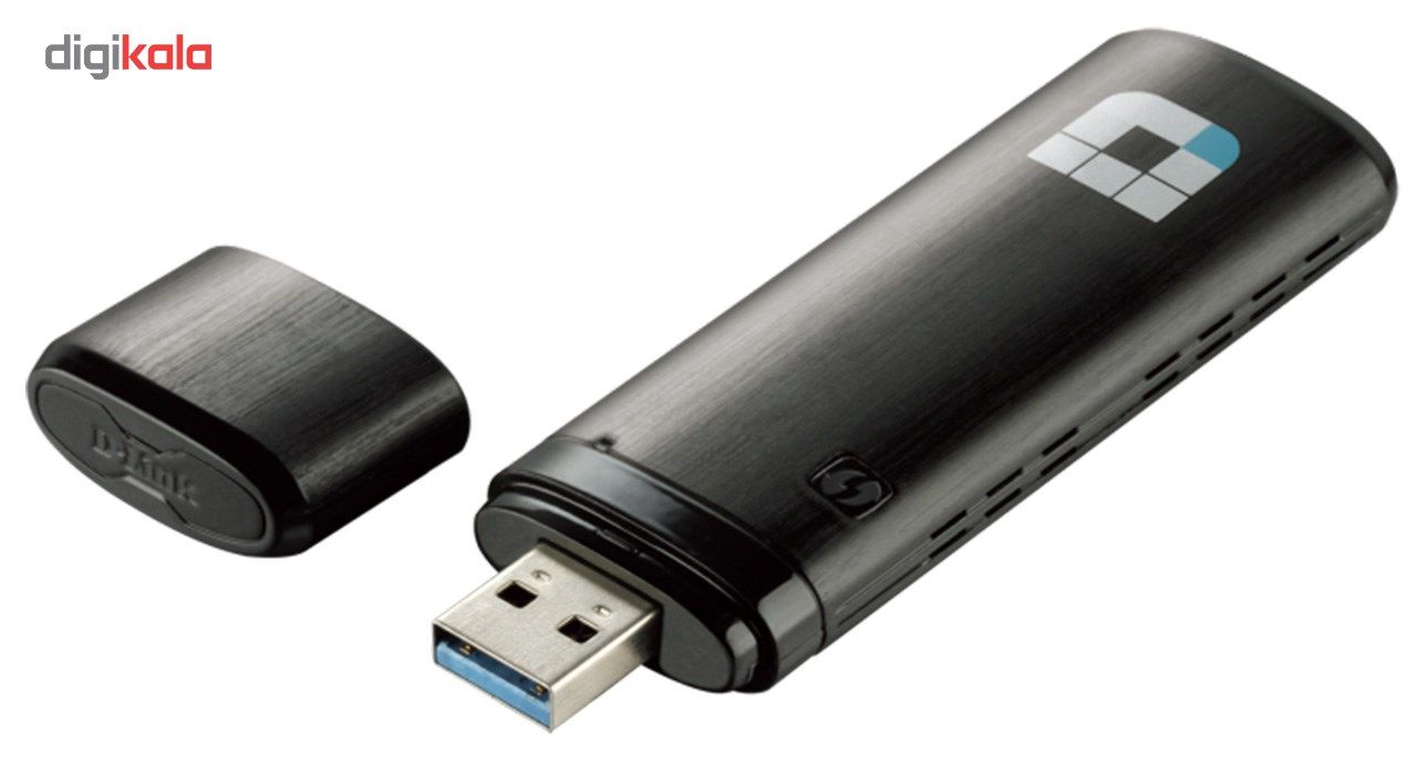 کارت شبکه USB بیسیم و دوباند دی-لینک مدل DWA-182 main 1 2