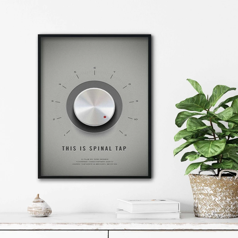 تابلو آتریسا طرح پوستر فیلم spinal tap مدل ATm513