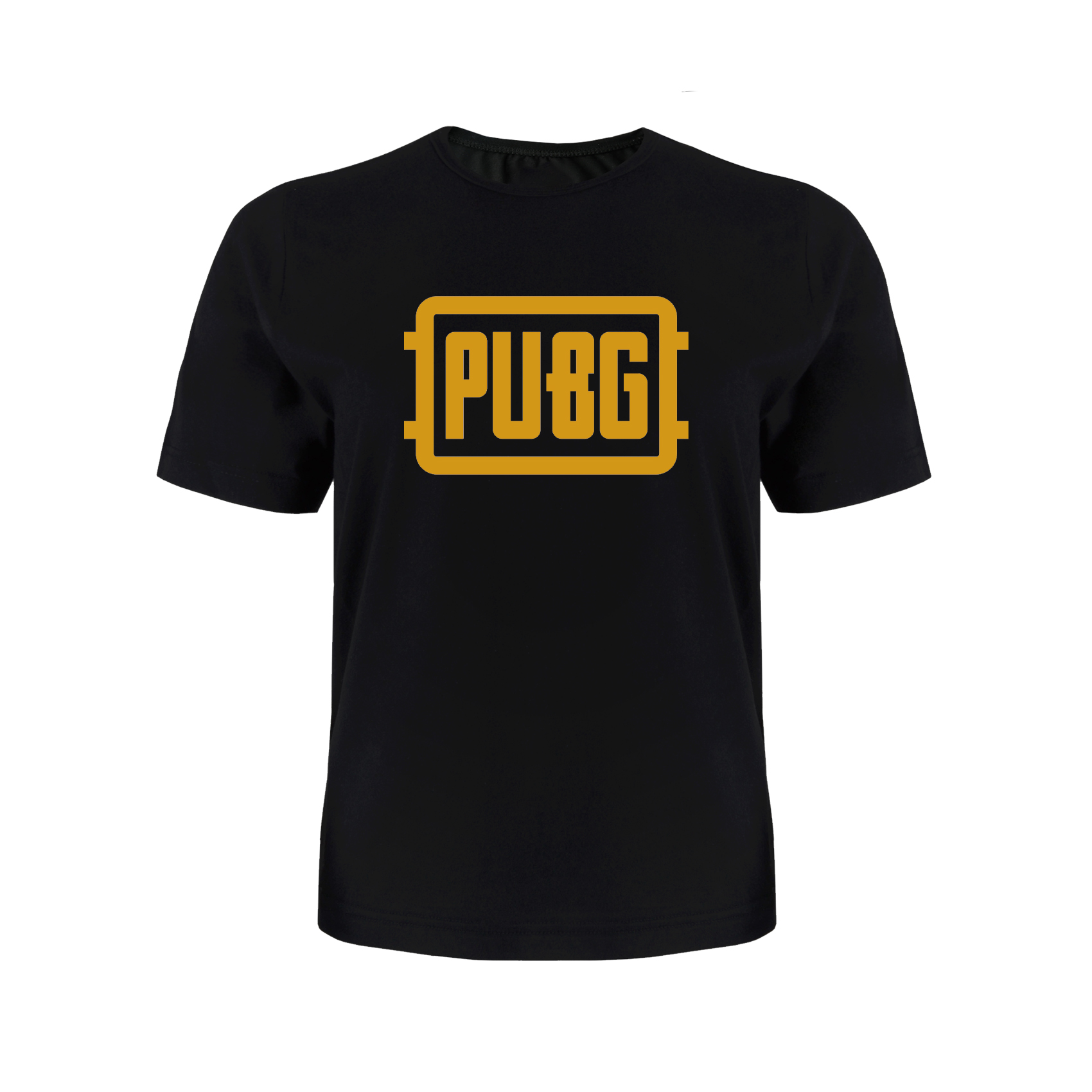 تی شرت آستین کوتاه پسرانه مدل PUBG کد P011 رنگ مشکی