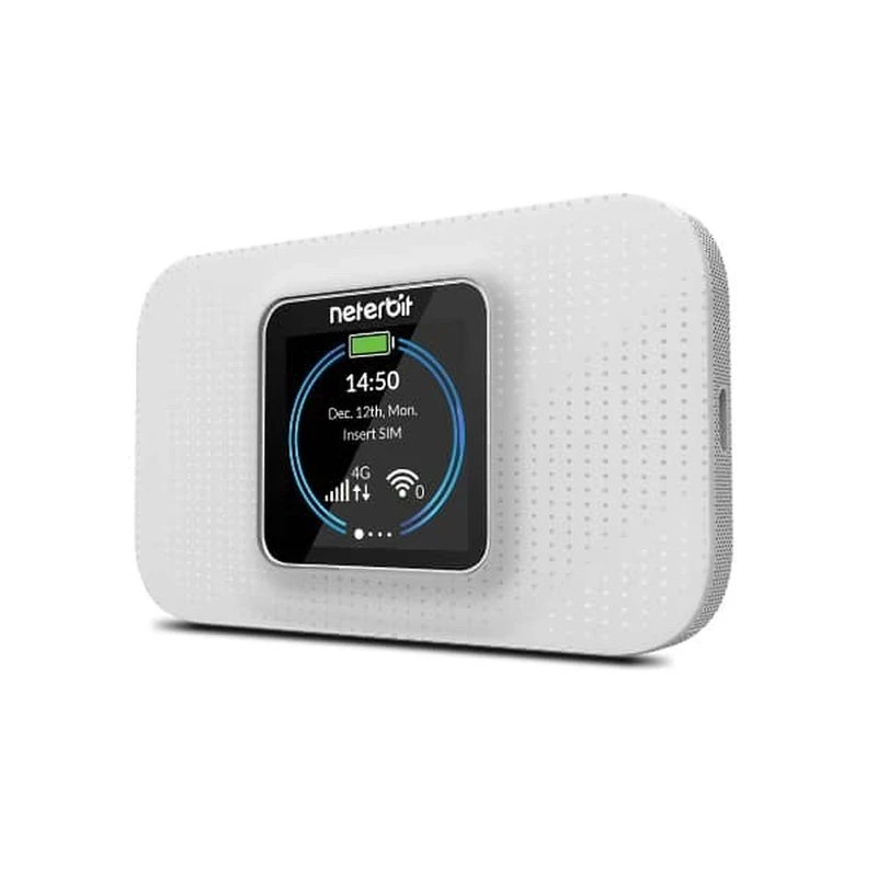 عکس شماره 4 : مودم قابل حمل 4g lte نتربیت مدل nwr-940x با باتری 3000 میلی آمپر، شارژدهی 8 ساعت، پشتیبانی هم زمان تا 32 دستگاه، فناوری wi-fi 6 و امنیت wpa3