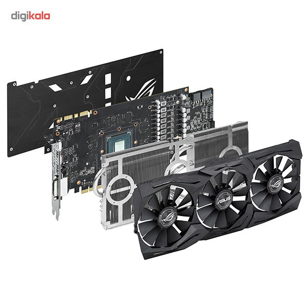 کارت گرافیک ایسوس مدل ROG-STRIX-GTX1080-O8G-GAMING