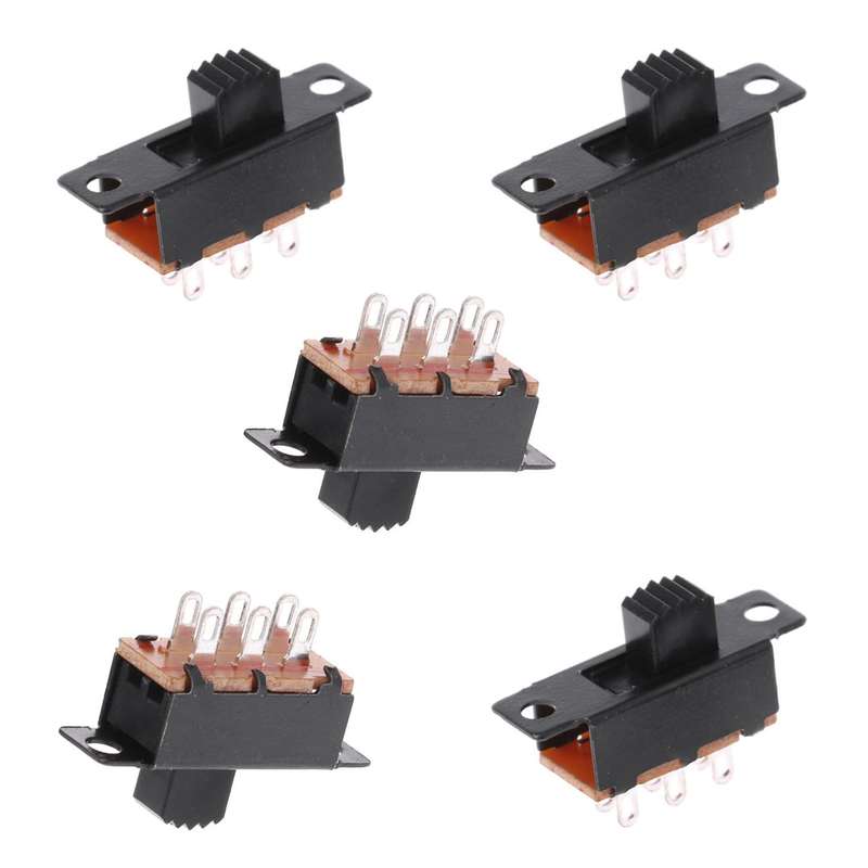 کلید کشویی مدل SS22F32-G5.6PIN بسته 5 عددی