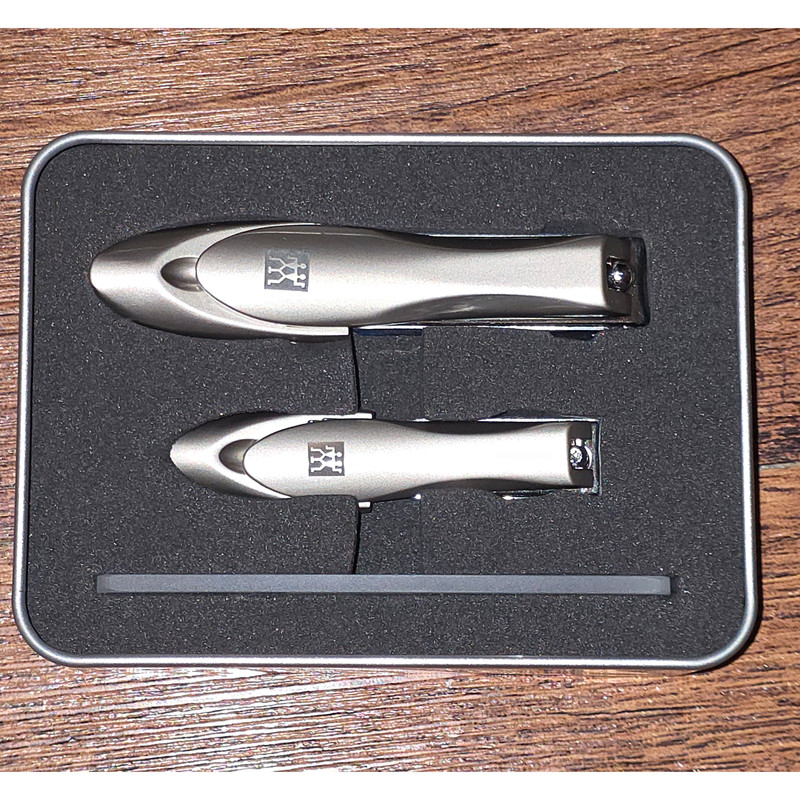 ست ناخن گیر و سوهان مدل zwilling مجموعه 3 عددی
