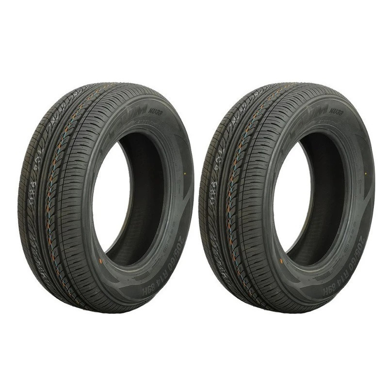 لاستیک خودرو زتوم مدل ku33 سایز 205/60/14 - دو حلقه