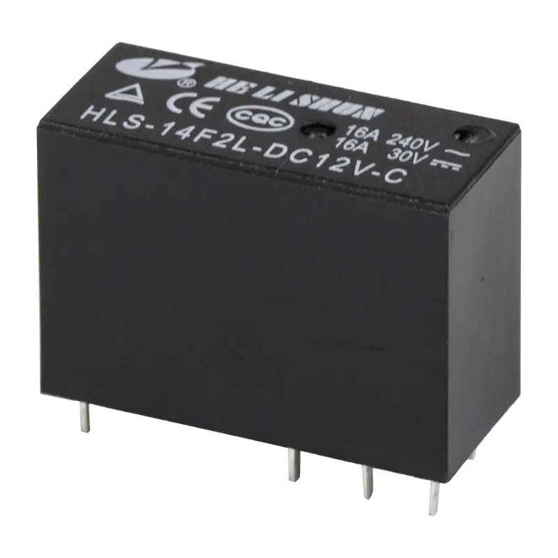رله کتابی 12 ولت 16 آمپر 8 پایه هلی شان مدل HLS-14F2L رله کتابی 12 ولت 16 آمپر 8 پایه هلی شان مدل HLS-14F2L
