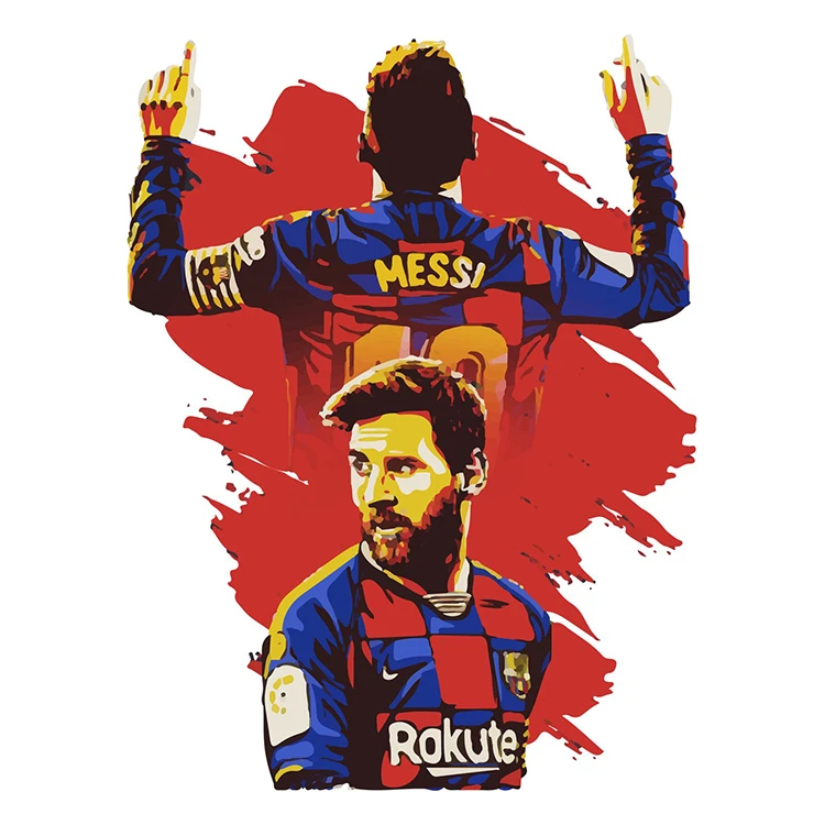 استیکر پارچه و لباس پاد آفرین مدل مسی کد 3018