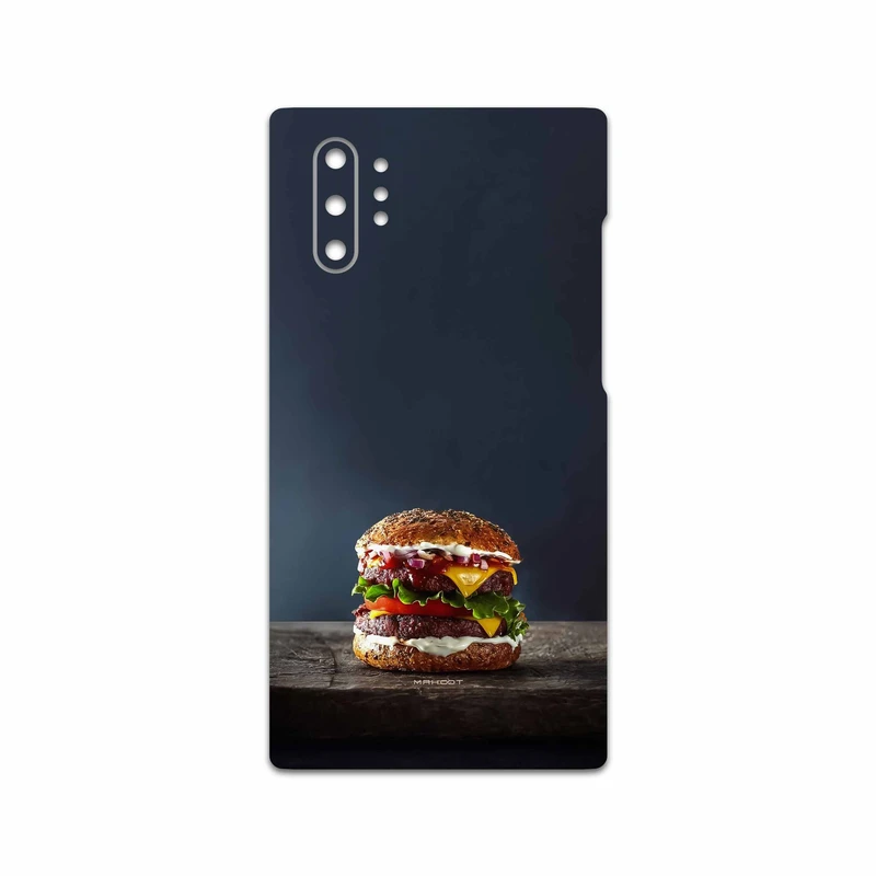 برچسب پوششی ماهوت مدل Hamburger مناسب برای گوشی موبایل سامسونگ Galaxy Note 10 Plus