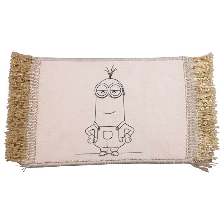 فرش ماشینی دیوارکوب مدل مینیون کد 98