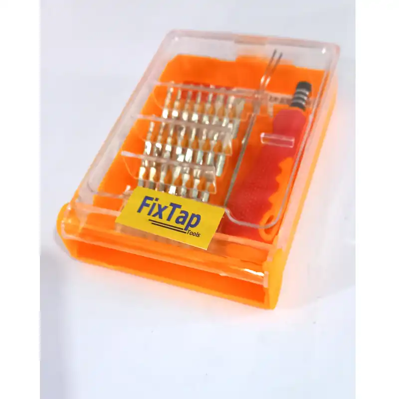 پیچ گوشتی موبایلی فیکس تاپ تولز مدل FIX-32 مجموعه 32 عددی