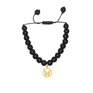 دستبند مهره ای زنانه هایکا مدل پروانه کد bd.h4