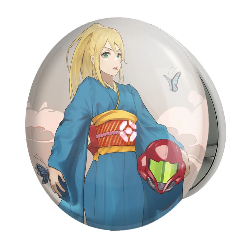 آینه جیبی خندالو طرح بازی متروید (Metroid) مدل تاشو کد 35693