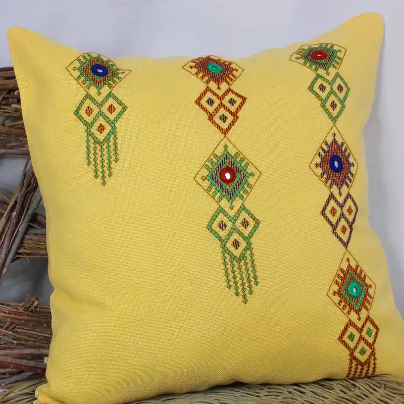 کوسن سوزن دوزی مدل جوک دوزی