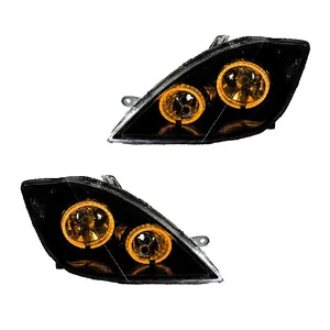 چراغ جلو خودرو گروه پژوهش صنعت مدرن مدل 3D-Ring-B-Y مناسب برای تیبا بسته دو عددی