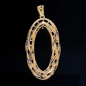 آویز گردنبند طلا 18 عیار زنانه  گالری یارطلا مدل سه بعدی کد PL3D08