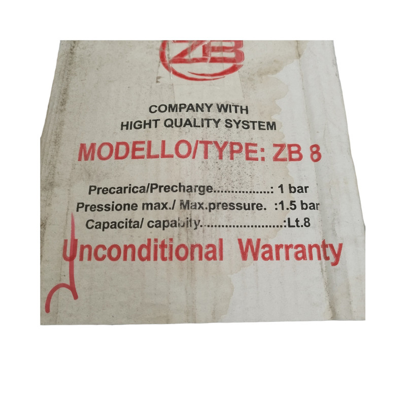 منبع تحت فشار زدبی مدل ZB8