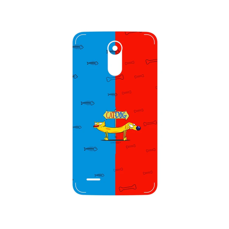 برچسب پوششی ماهوت مدل CatDog مناسب برای گوشی موبایل ال جی Stylus 3