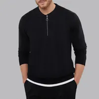 پلیور یقه برگردان مردانه ترندیول مدل 825052390