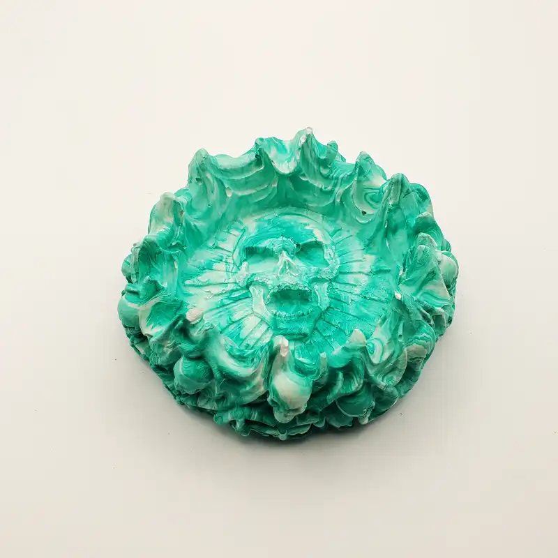 زیرسیگاری مدل اسکلت طرح ابروباد