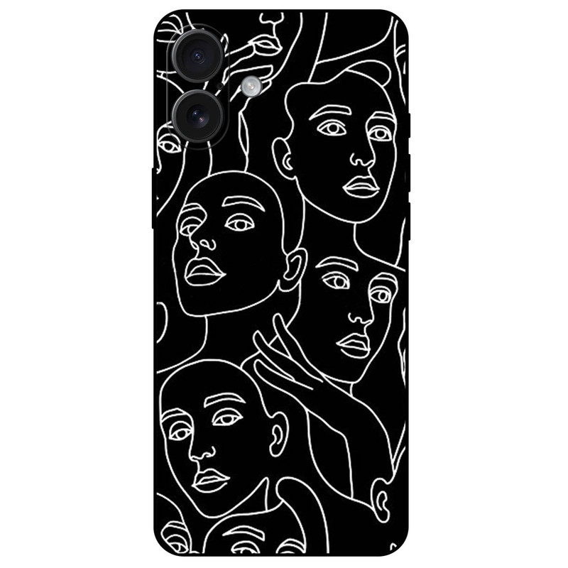 کاور مگافون طرح دخترانه مدل 7762 مناسب برای گوشی موبایل اپل iPhone 16 Plus               